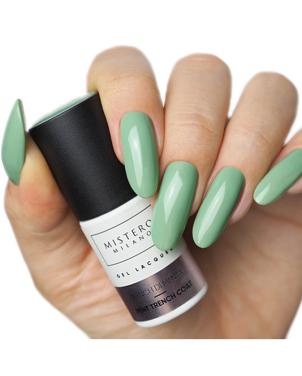 MINT TRENCH COAT