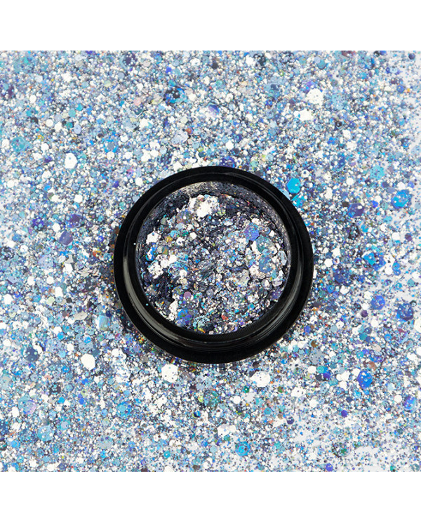 GALAXY GLITTER EFFECT SILVER