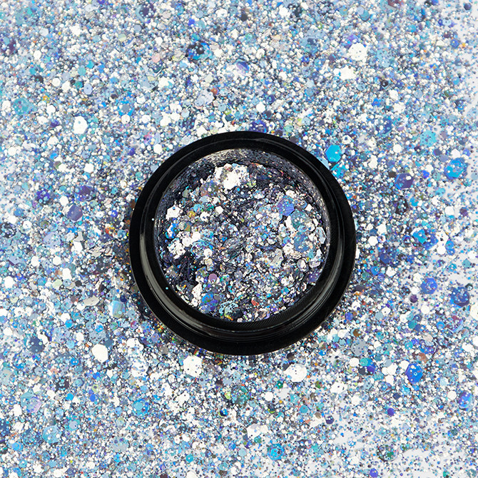 GALAXY GLITTER EFFECT SILVER