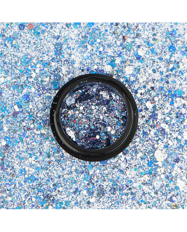 GALAXY GLITTER EFFECT BLUE