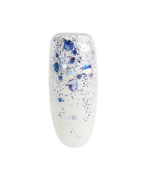 GALAXY GLITTER EFFECT BLUE