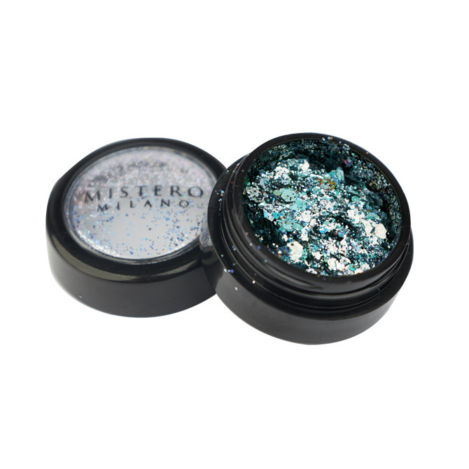 GALAXY GLITTER EFFECT GREEN