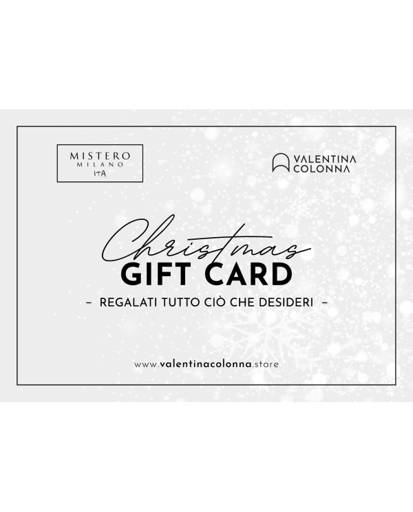 Christmas gift card digitale