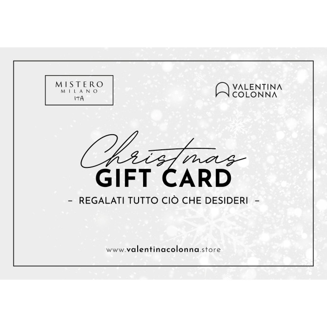 Christmas gift card digitale