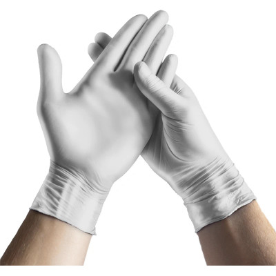 GUANTI GRIGIO BRILLANTINATO