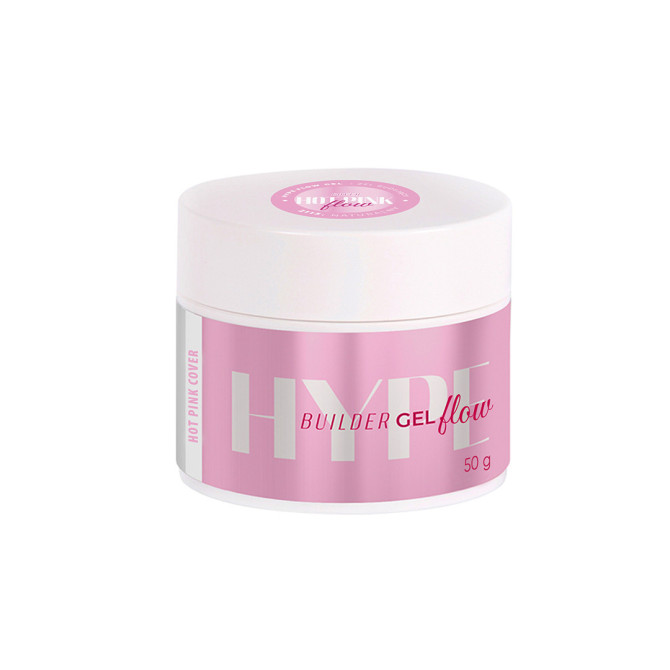HYPE BUILDER GEL FLOW COVER HOT PINK