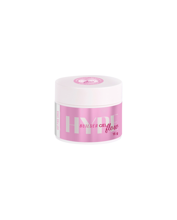 HYPE BUILDER GEL FLOW COVER HOT PINK